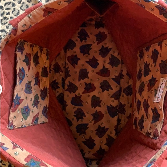 Hand sewn better than Vera Bradley cat Tote NWOT - Picture 7 of 8